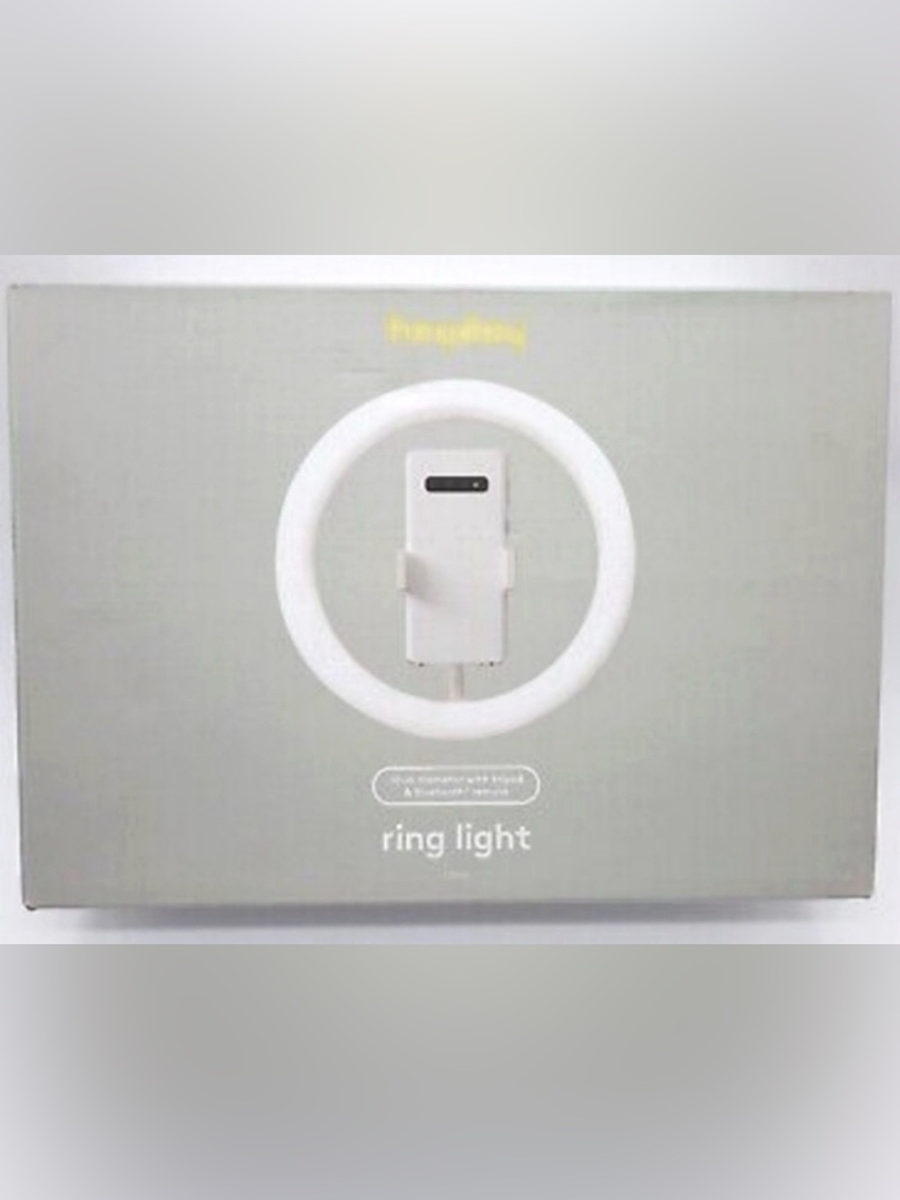 HEYDAY Ring Light with Tripod Stone White
10” Diameter
New in Box